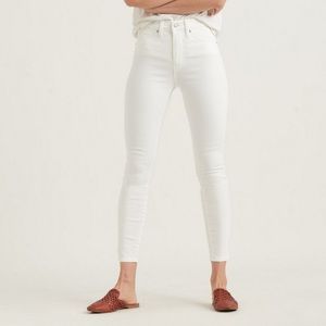 NWT White Denim Lucky Brand Bridgette Crop Skinny Jeans